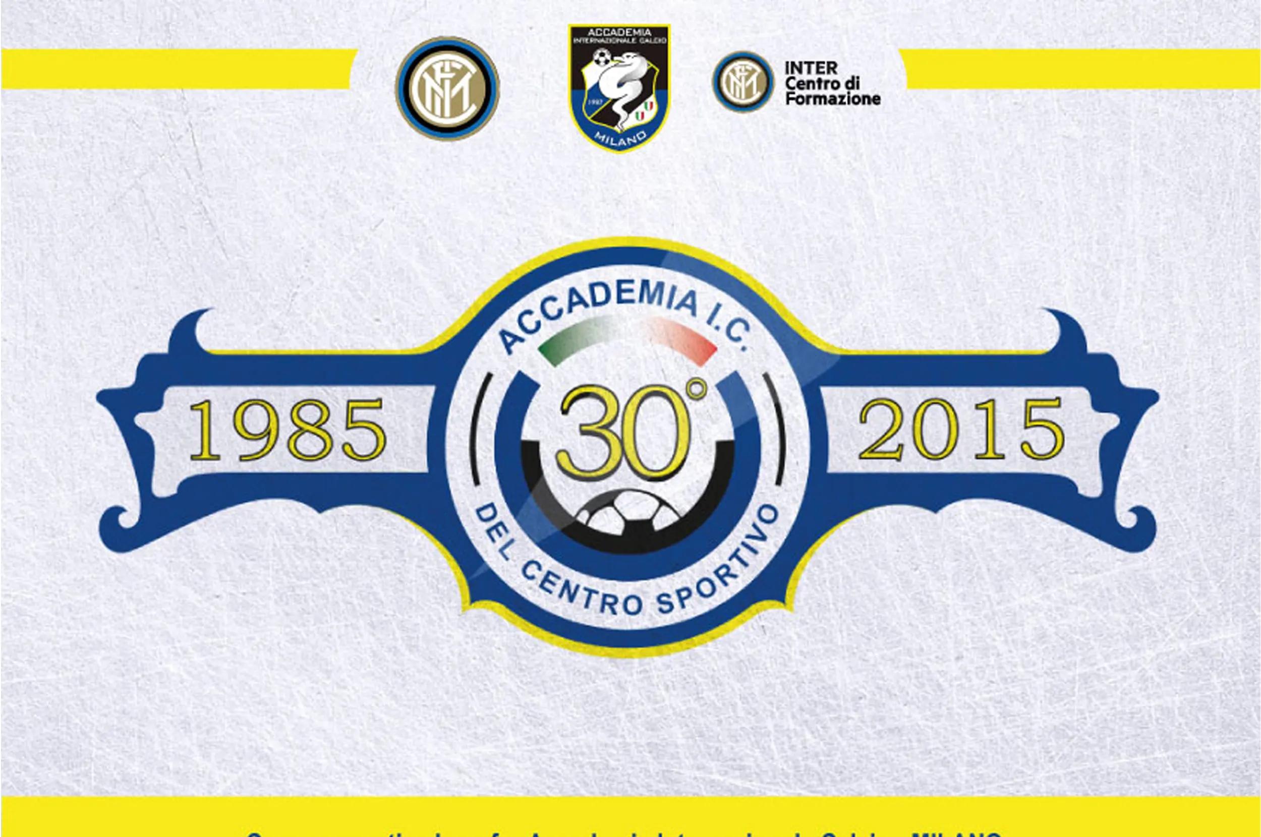Commemorative Logo for Inter Milan Academy
